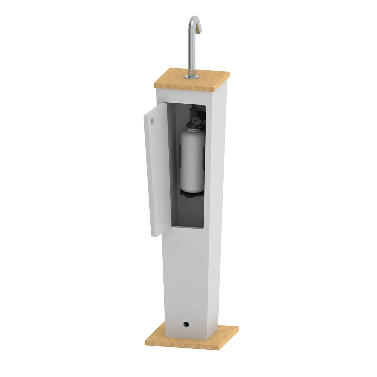 Touchless Hand Sanitizer Pillar - Image 5