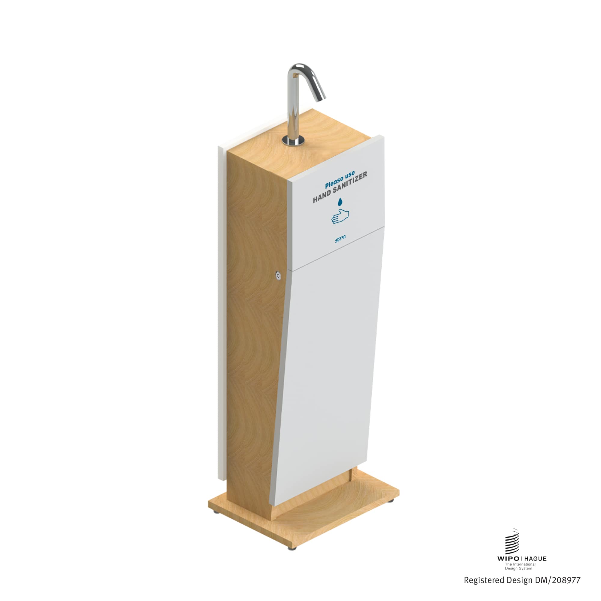 Touchless Hand Sanitizer Stand